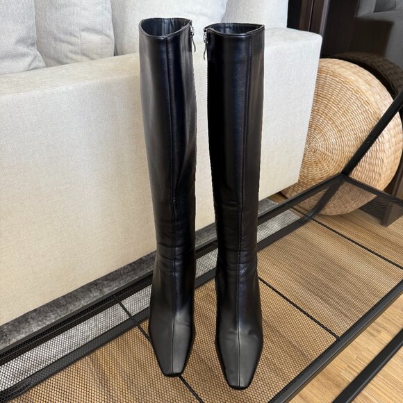 Princess Polly Shoes - SOLD - Princess Polly Sawyer Knee High Boots